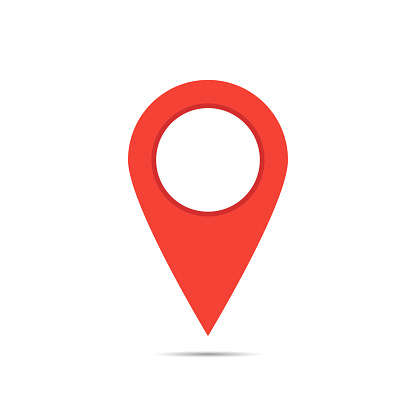Location icons. Map pointer icon. Map, Navigation, Location, Red Location Icon location icon