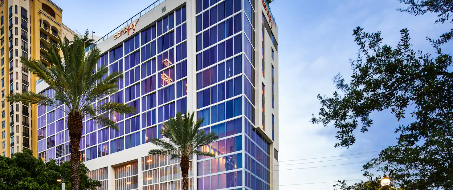 Canopy hotel exterior view