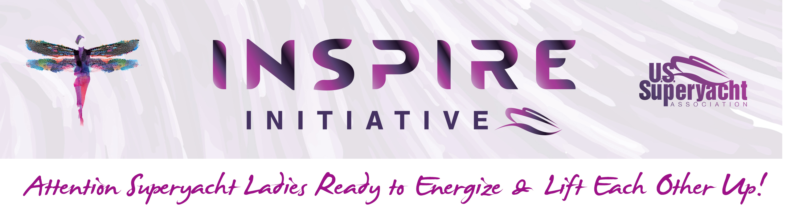 Inspire Initiative Header with logo and dragonfly