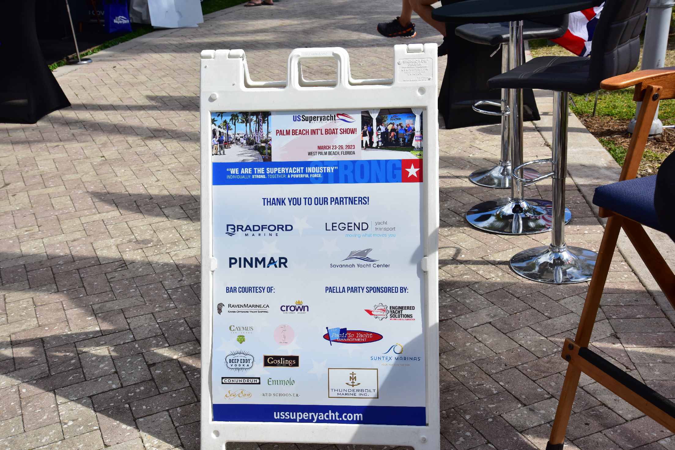 Paella PBIBS 2023 (6) partners signage PBIBS 2023