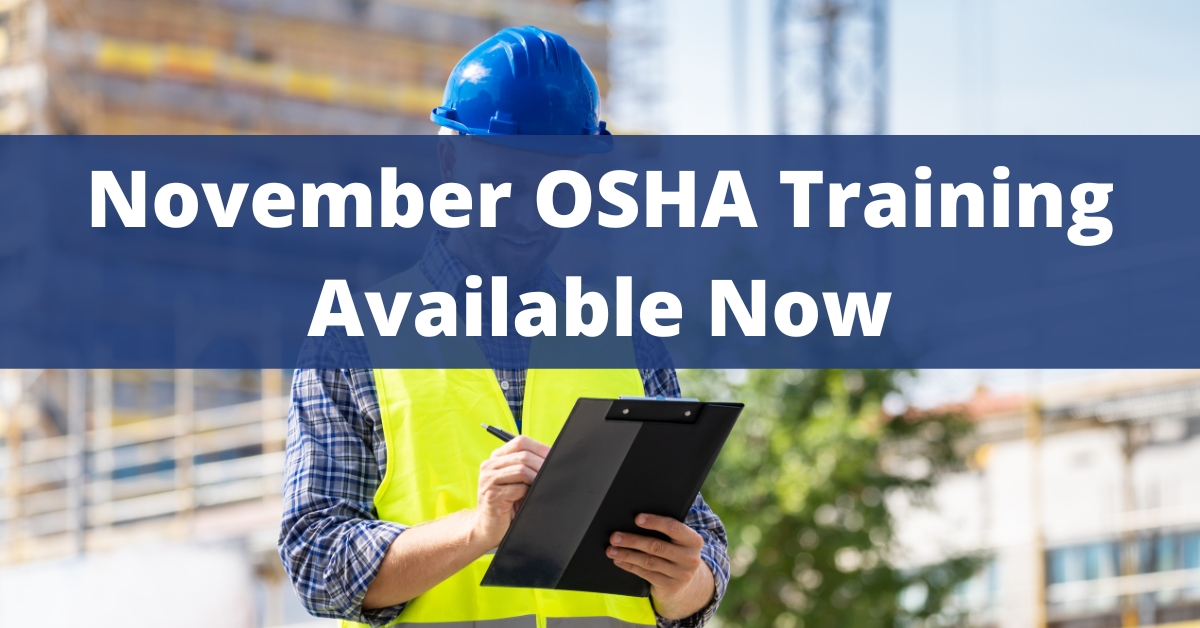 USSA - October osha training. man pointing at clipboard