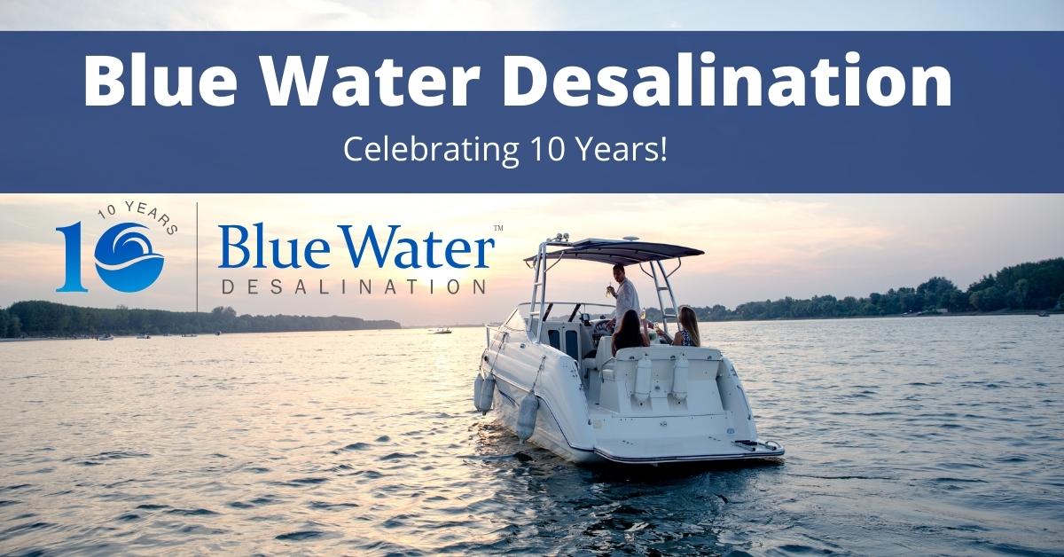 USSA - blue water desalination 10 years blog image