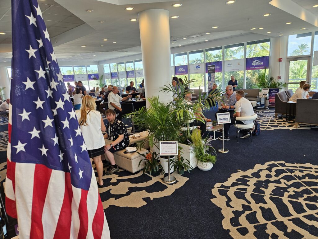 SkyLounge FLIBS 2023 The USSA Sky Lounge at FLIBS 2023